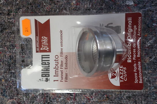 12 stk. tragte BIALETTI BRIKKA, str. 2 kopper