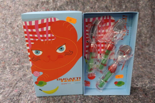 Bestiksæt børnesæt 3 dele BUGATTI BABY TWEET
