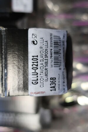 184 stk. bestik BUGATTI GLAMOUR LILLA