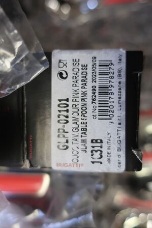 137 stk. bestik BUGATTI GLAMOUR PINK PARADISE