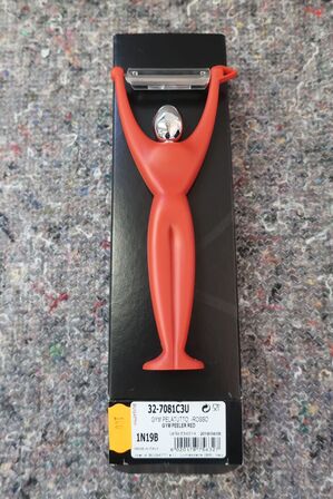 Grøntsagsskræller BUGATTI GYM RED