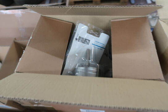 Vareparti, kaffeproduktion BIALETTI, artikel BUGATTI