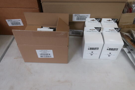 Vareparti, kaffeproduktion BIALETTI, artikel BUGATTI