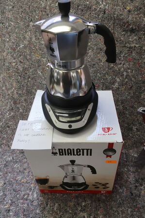 Moka Timer, espressokande, mælkeskummer, pakn.sæt  BIALETTI