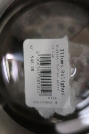 Stempelkande BIALETTI, med 8 stk. kopper