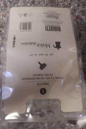 19 stk. tragte BIALETTI BRIKKA, str. 6 kopper