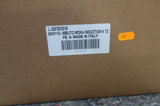 19 stk. tragte BIALETTI BRIKKA, str. 6 kopper