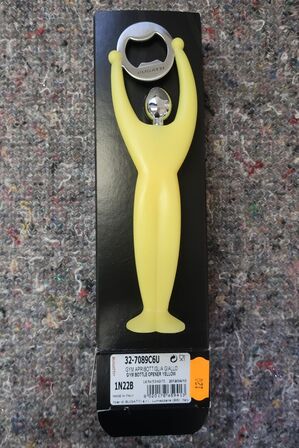Flaskeåbner BUGATTI GYM YELLOW