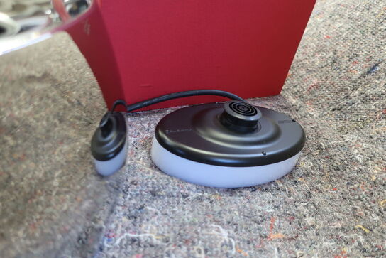 El-keddel BUGATTI JAQUELINE 02-JQACR1T med transparant håndtag