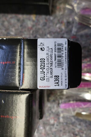 184 stk. bestik BUGATTI GLAMOUR LILLA