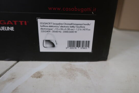 El-keddel BUGATTI JAQUELINE 02-JQACR1T med transp. håndtag