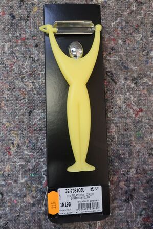 Grøntsagsskræller BUGATTI GYM YELLOW