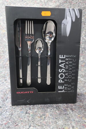 Bestiksæt 24 dele BUGATTI OTTAGONALE