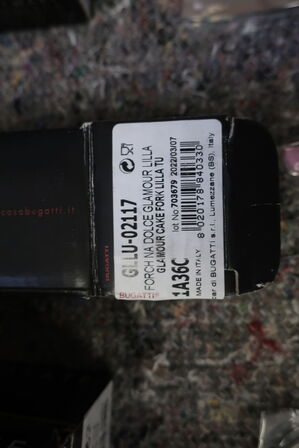 184 stk. bestik BUGATTI GLAMOUR LILLA