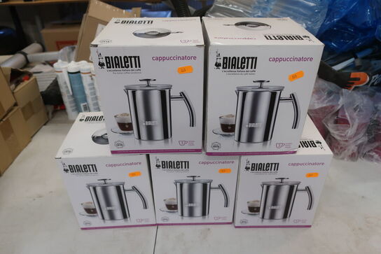 5 stk. mælkeskummere til mikroovn BIALETTI