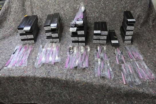 184 stk. bestik BUGATTI GLAMOUR LILLA