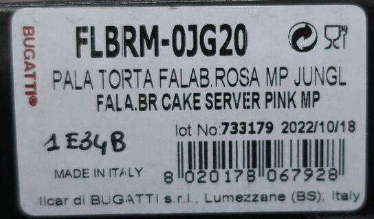 Kagespade BUGATTI FALABELLA JUNGLE ROSA PERL PINK 