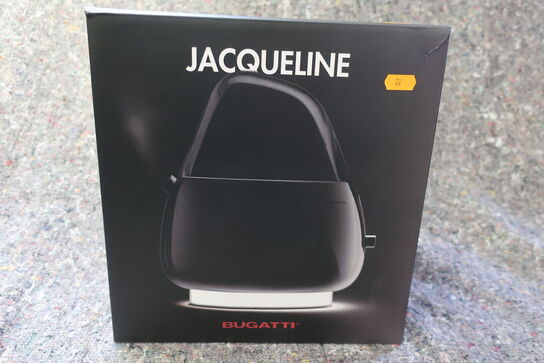 El-keddel BUGATTI JAQUELINE 02-JQCR1T med transparant håndtag