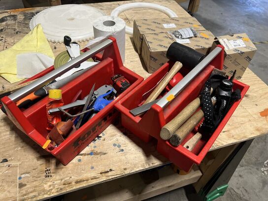 Værktøjskasser med indhold