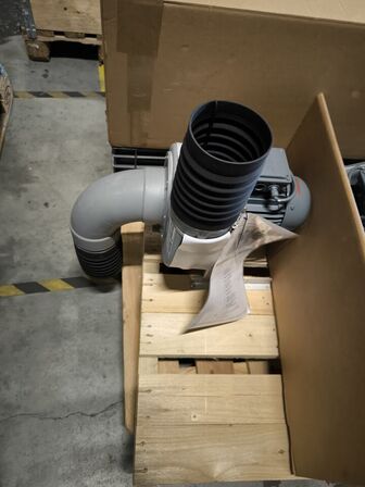 3 stk. MIETZSCH VRE Radial ventilatorer m.m