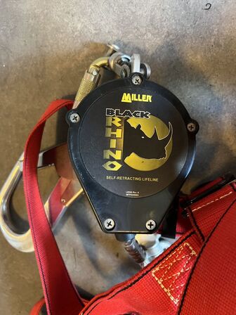 Faldsikringssele MILLER Black Rhino