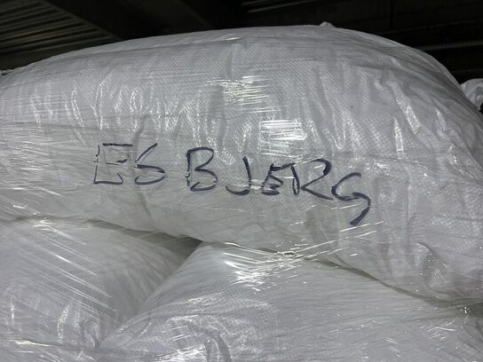 Paller med biobolde til rensning af organisk materiale