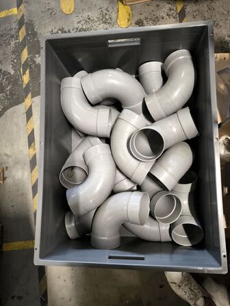 3 stk. MIETZSCH VRE Radial ventilatorer m.m