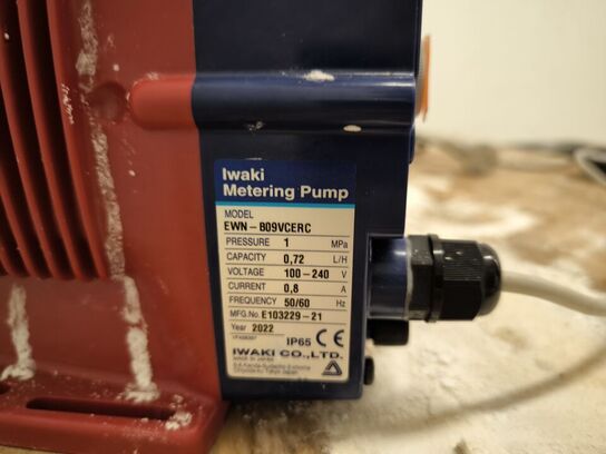 Doseringspumpe IWAKI EWN-B09VCERC