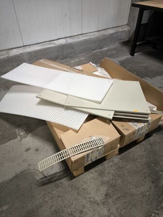 Palle med HYDROTECH plader