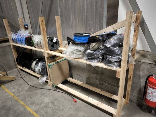 Reol med kabelruller