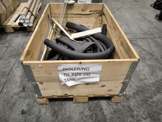 Palle med isolering til Rør og tank