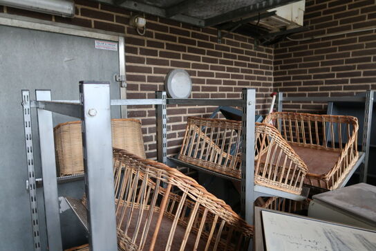 4 stk. reoler med kurve