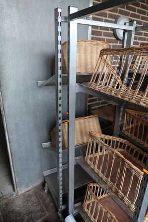 4 stk. reoler med kurve