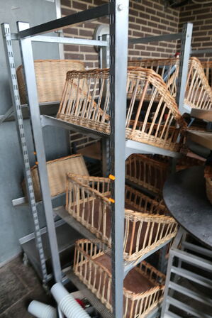 4 stk. reoler med kurve