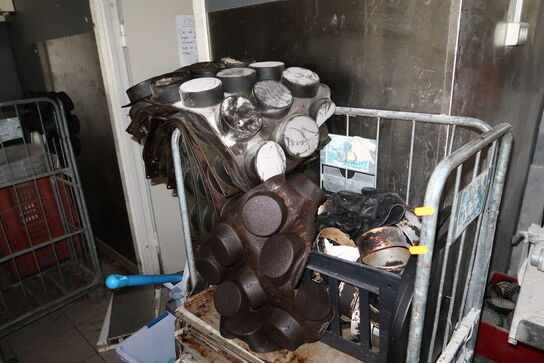 Vogn med bageplader m.m.