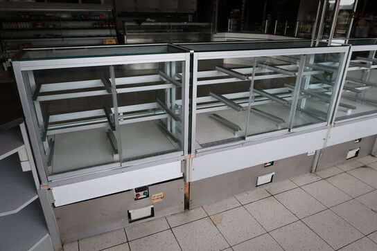 3 stk. kølediske samt bord