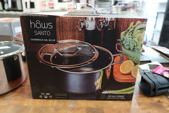 Haws Santo gryde stål 5,8 liter Ø24 cm