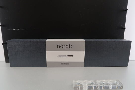 Nordic Chefs – Grøntsagskniv, sort – 18 cm