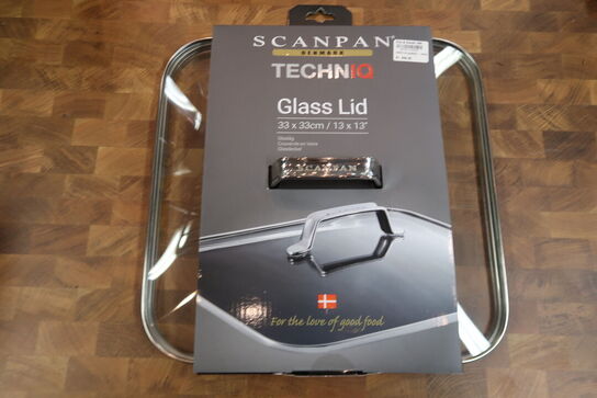Scanpan TechnIQ glaslåg 33x33 cm
