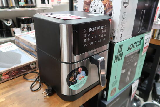 Jocca airfryer & dehydrator stål 8 liter