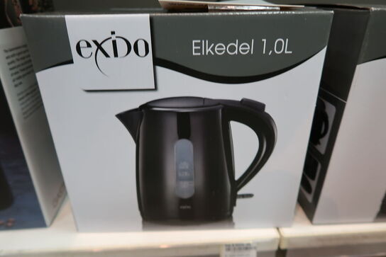 Exido elkedel sort 1 liter