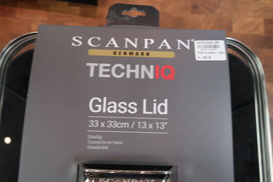 Scanpan TechnIQ Stratanium bradepande 33x33 cm inkl. låg