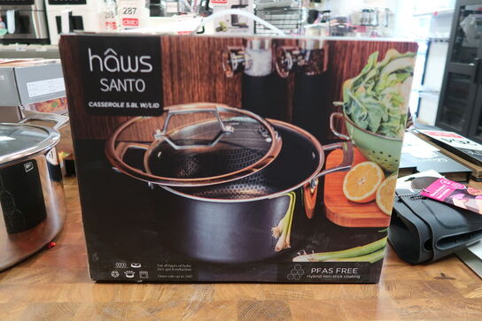 Haws Santo gryde stål 5,8 liter Ø24 cm