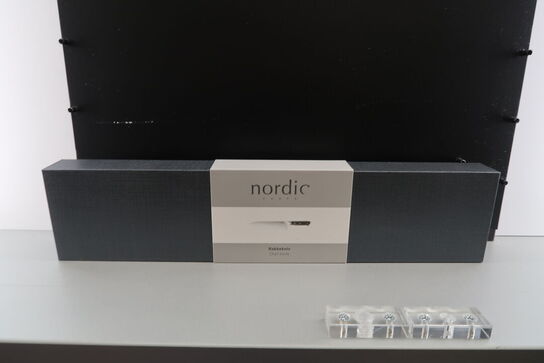 Nordic Chefs - Kokkekniv, sort - 20 cm