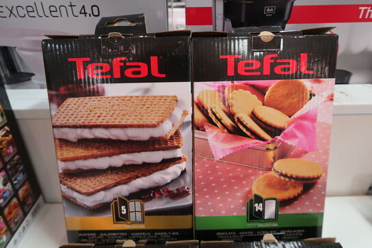 4 pk. Forskellige Tefal Snack Collection boxe