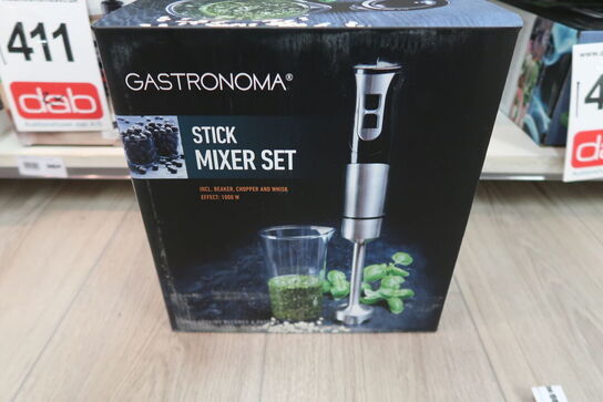 Gastronoma stavblender med tilbehør 1000 watt
