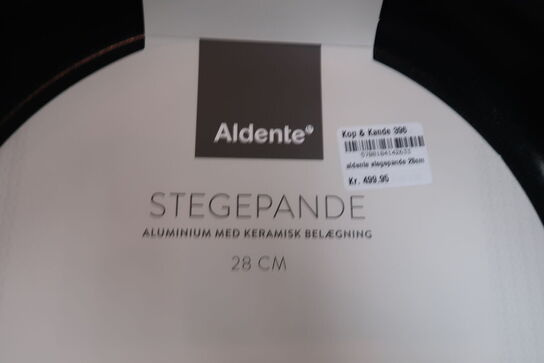 Aldente stegepande 28 cm keramisk