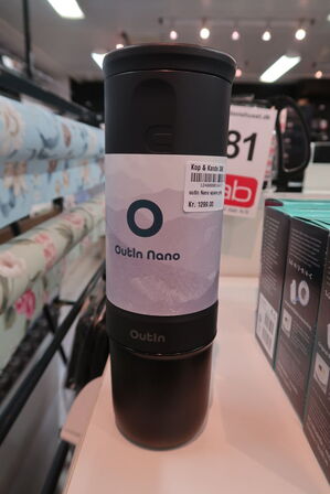 Outin Nano – Håndholdt Espressobrygger – Space Grey
