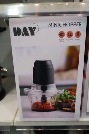 Minihakker 1 liter 400 watt