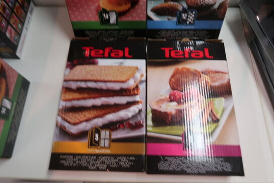 4 pk. Forskellige Tefal Snack Collection boxe